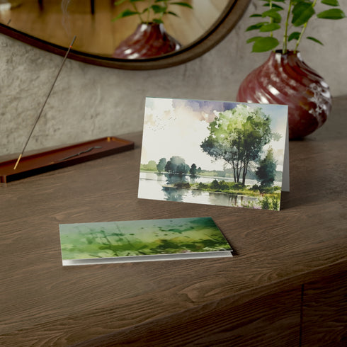 Summer Day by the Lake - Fine Art Greeting Cards